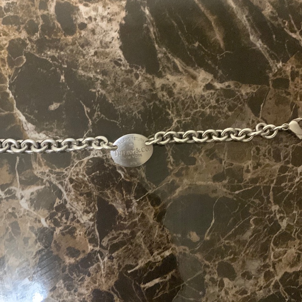 Silver Tiffany’s bracelet